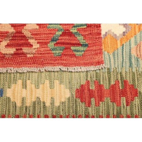 Tappeto Kilim Afghanistan marrone 102x148