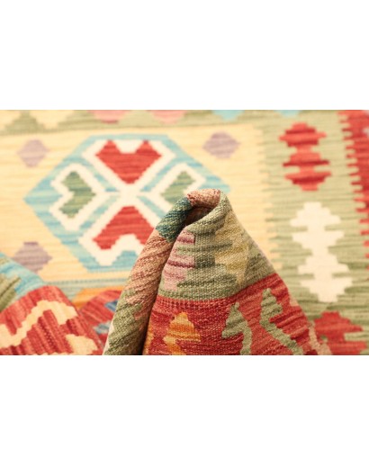Tappeto Kilim Afghanistan marrone 102x148