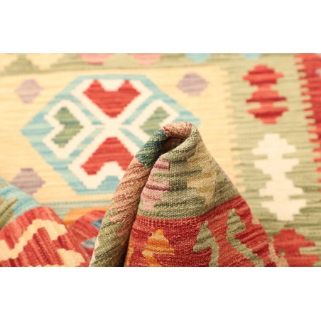 Tappeto Kilim Afghanistan marrone 102x148