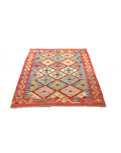 Tappeto Kilim Afghanistan marrone 102x146