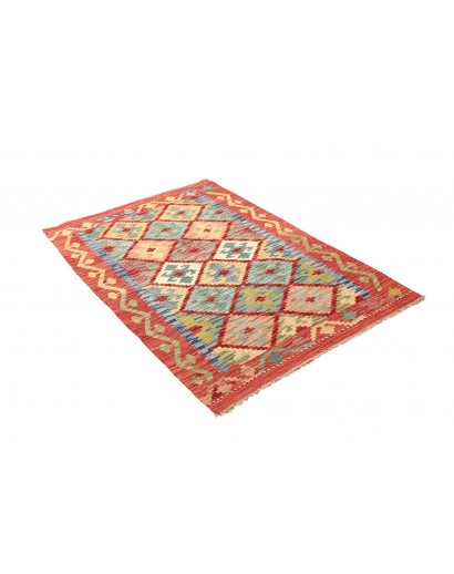 Tappeto Kilim Afghanistan marrone 102x146
