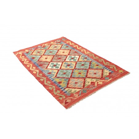 Tappeto Kilim Afghanistan marrone 102x146