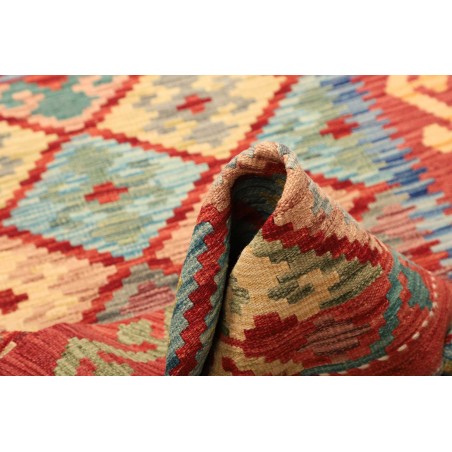 Tappeto Kilim Afghanistan marrone 102x146