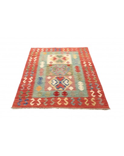 Tappeto Kilim Afghanistan marrone 99x148