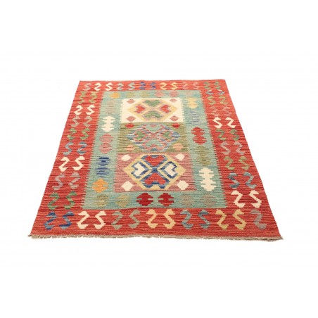 Tappeto Kilim Afghanistan marrone 99x148