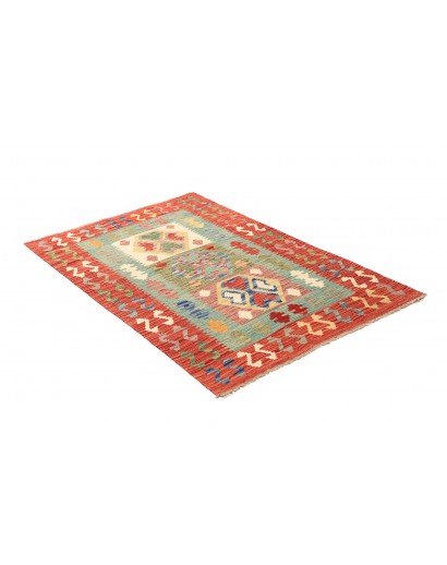 Tappeto Kilim Afghanistan marrone 99x148
