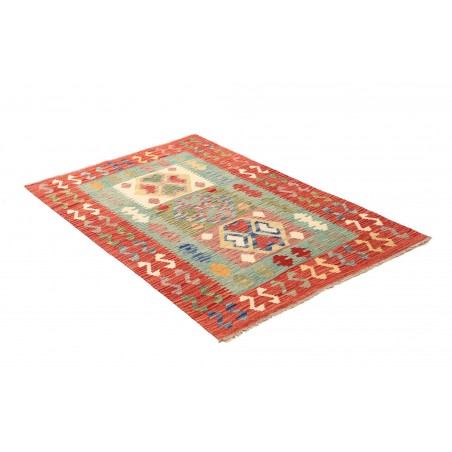 Tappeto Kilim Afghanistan marrone 99x148