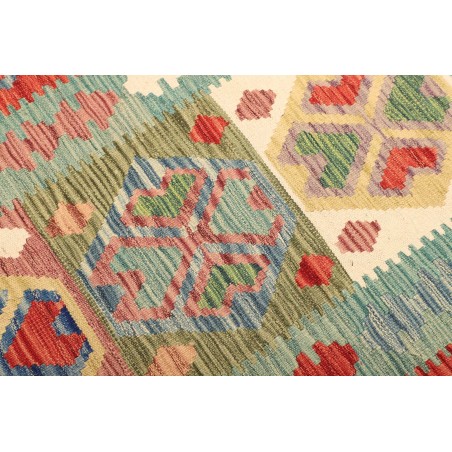Tappeto Kilim Afghanistan marrone 99x148