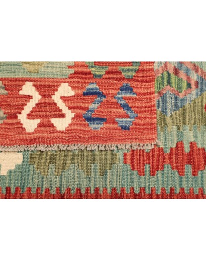 Tappeto Kilim Afghanistan marrone 99x148