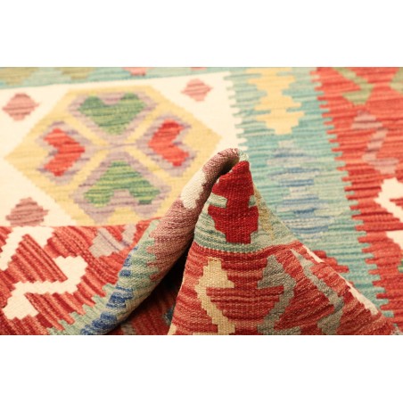 Tappeto Kilim Afghanistan marrone 99x148