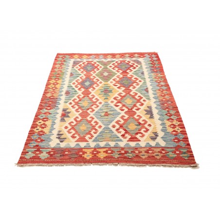 Tappeto Kilim Afghanistan marrone 106x152