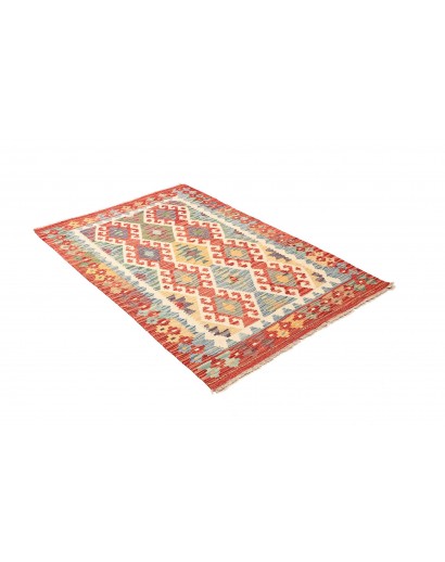 Tappeto Kilim Afghanistan marrone 106x152