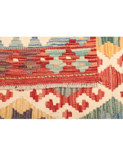 Tappeto Kilim Afghanistan marrone 106x152