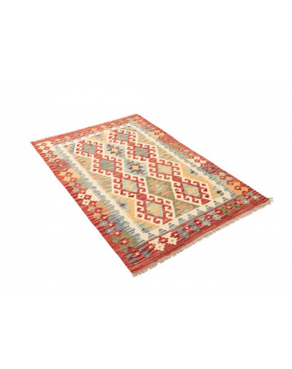 Tappeto Kilim Afghanistan marrone 107x152