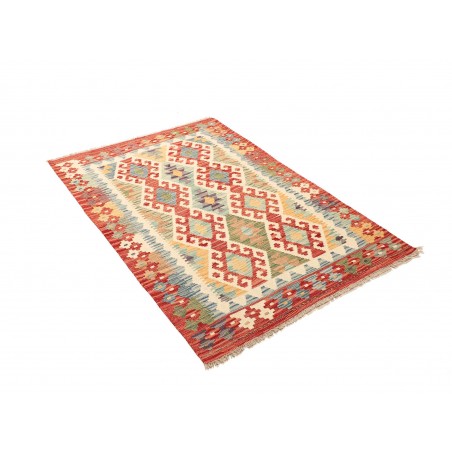 Tappeto Kilim Afghanistan marrone 107x152