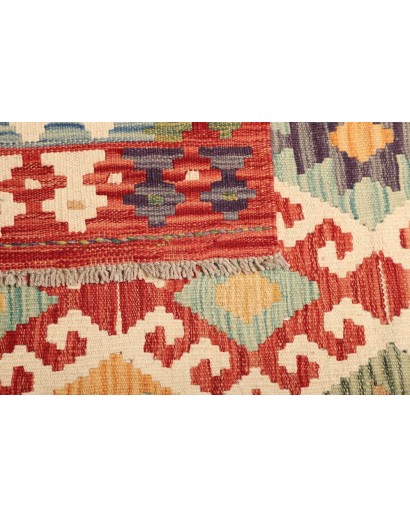 Tappeto Kilim Afghanistan marrone 107x152