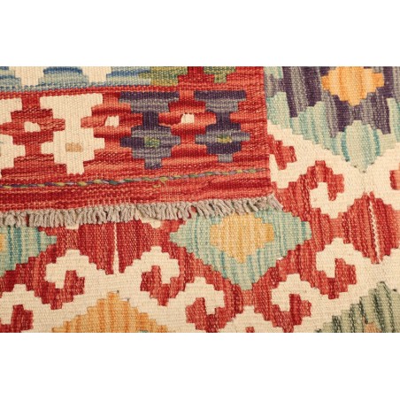 Tappeto Kilim Afghanistan marrone 107x152
