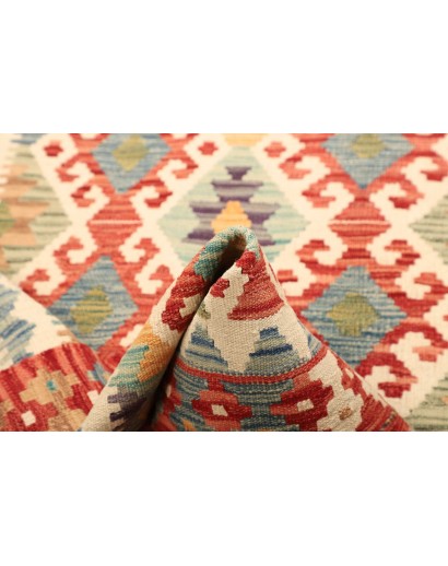 Tappeto Kilim Afghanistan marrone 107x152