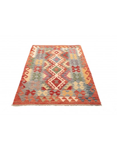 Tappeto Kilim Afghanistan marrone 99x148