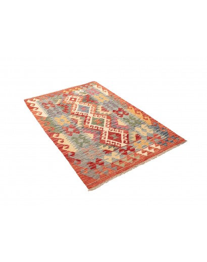 Tappeto Kilim Afghanistan marrone 99x148