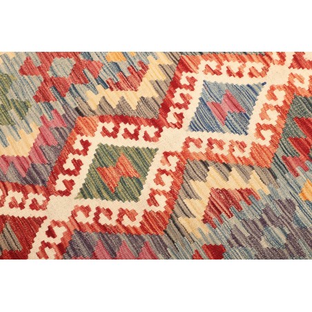 Tappeto Kilim Afghanistan marrone 99x148