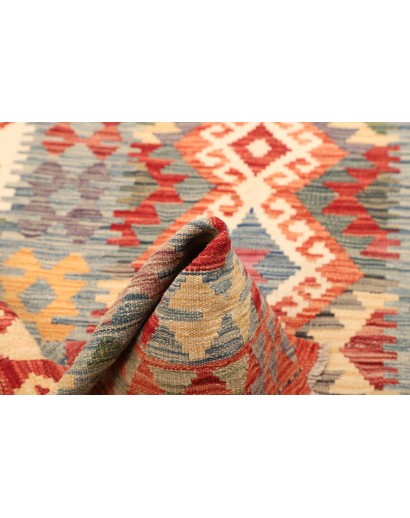 Tappeto Kilim Afghanistan marrone 99x148