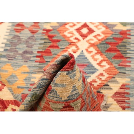 Tappeto Kilim Afghanistan marrone 99x148