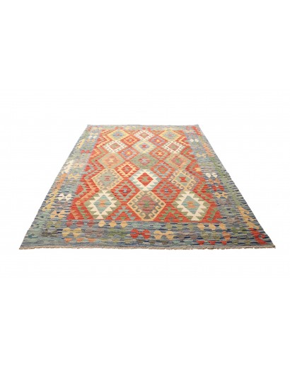 Tappeto Kilim Afghanistan marrone 179x239