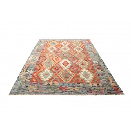 Tappeto Kilim Afghanistan marrone 179x239