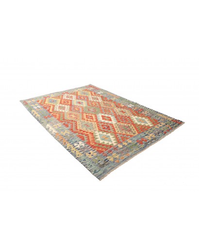 Tappeto Kilim Afghanistan marrone 179x239