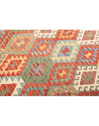 Tappeto Kilim Afghanistan marrone 179x239