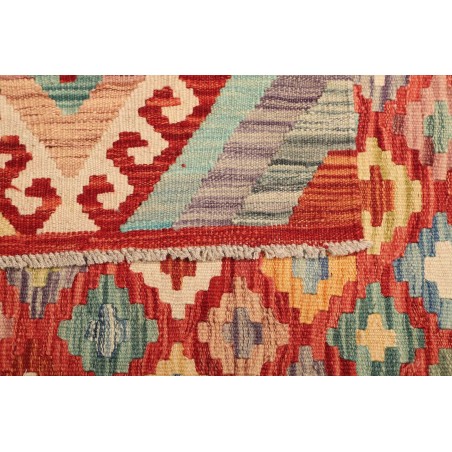 Tappeto Kilim Afghanistan marrone arancione 174x241