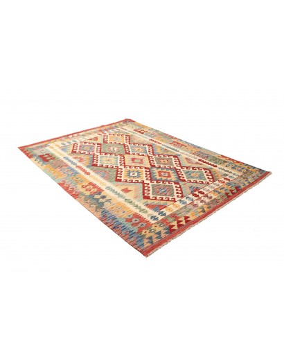 Tappeto Kilim Afghanistan marrone 171x236