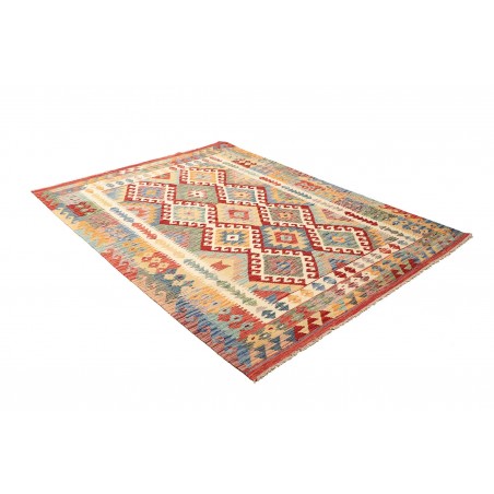 Tappeto Kilim Afghanistan marrone 171x236