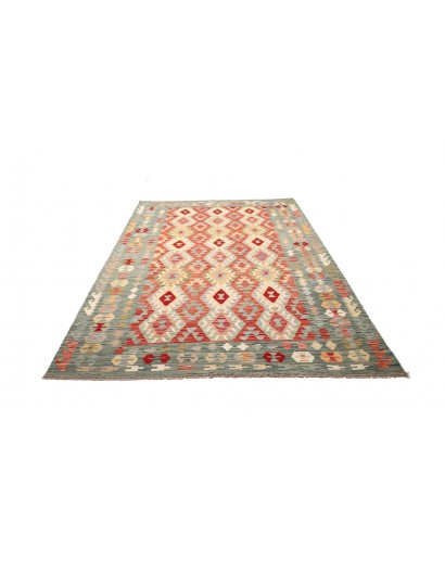 Tappeto Kilim Afghanistan marrone 183x247