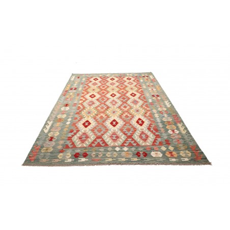 Tappeto Kilim Afghanistan marrone 183x247