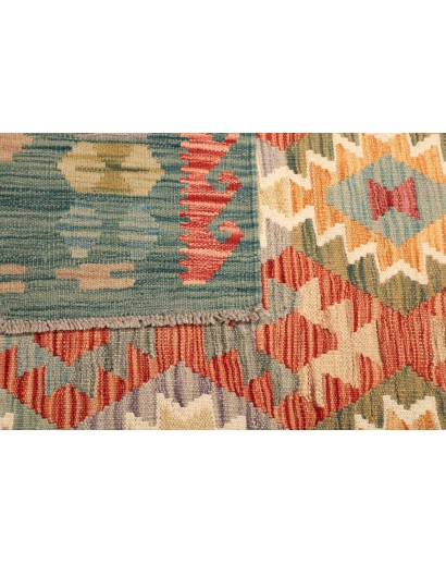 Tappeto Kilim Afghanistan marrone 183x247