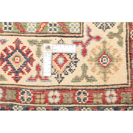 Tappeto Kazak Afghanistan bianco marrone 121x193
