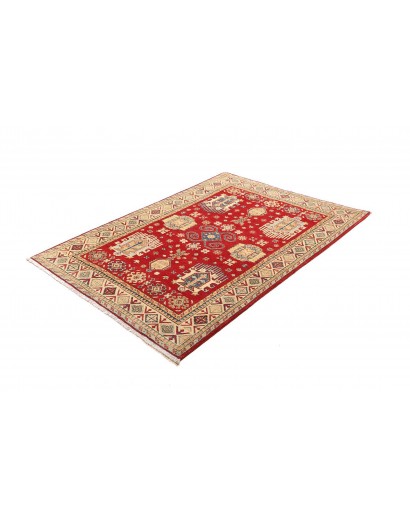 Tappeto Kazak Pakistan marrone azzurro 121x170