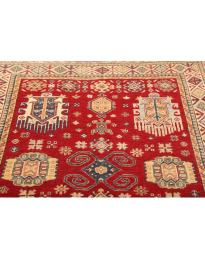 Tappeto Kazak Pakistan marrone azzurro 121x170