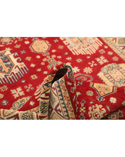 Tappeto Kazak Pakistan marrone azzurro 121x170