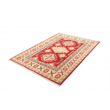 Tappeto Kazak Pakistan giallo rosso 130x181