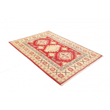 Tappeto Kazak Pakistan giallo rosso 130x181