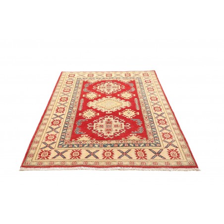 Tappeto Kazak Pakistan giallo rosso 130x181