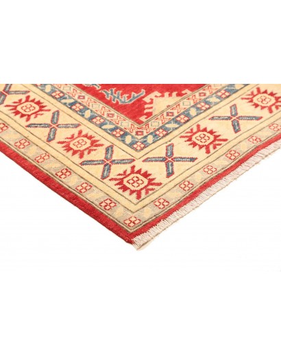 Tappeto Kazak Pakistan giallo rosso 130x181