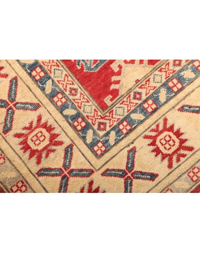 Tappeto Kazak Pakistan giallo rosso 130x181