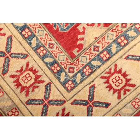 Tappeto Kazak Pakistan giallo rosso 130x181