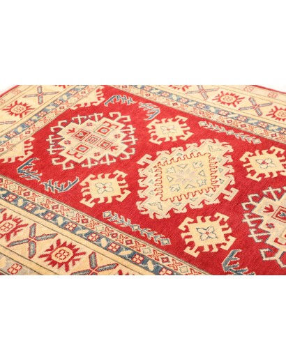 Tappeto Kazak Pakistan giallo rosso 130x181