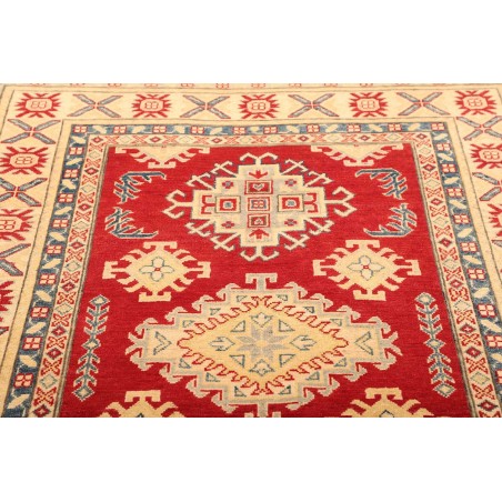 Tappeto Kazak Pakistan giallo rosso 130x181