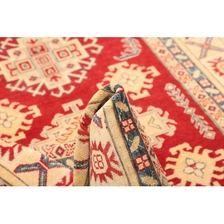 Tappeto Kazak Pakistan giallo rosso 130x181
